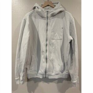 Vuori Seaside Full Zip Hoodie Jacket Women or Men's L Cream Color